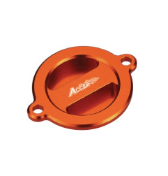 ACCEL POKRYWA FILTRA OLEJU KTM EXC 450/500 '12-'16 KOLOR POMARAŃCZOWY - PROMOCJA