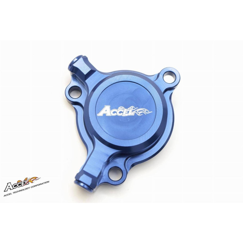 ACCEL POKRYWA FILTRA OLEJU YZF 250 '01-'13, WR 250F '01-'14, KOLOR NIEBIESKI