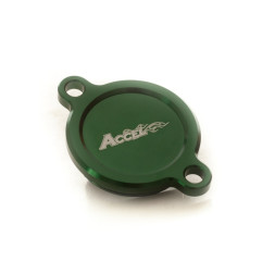 ACCEL POKRYWA FILTRA OLEJU KAWASAKI KXF 450 '16-20 KOLOR ZIELONY - PROMOCJA