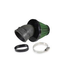FILTR POWIETRZA STOŻKOWY POWER FORCE ZIELONY 40-45MM 45 STOPNI
