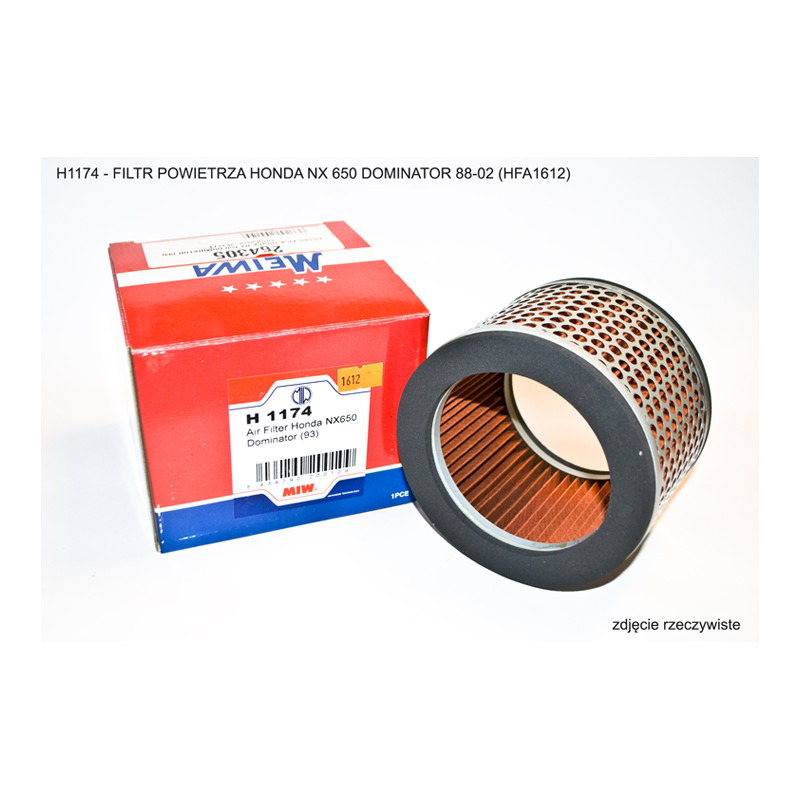 MIW (MEIWA) FILTR POWIETRZA HONDA NX 650 DOMINATOR 88-02 (HFA1612) (50)
