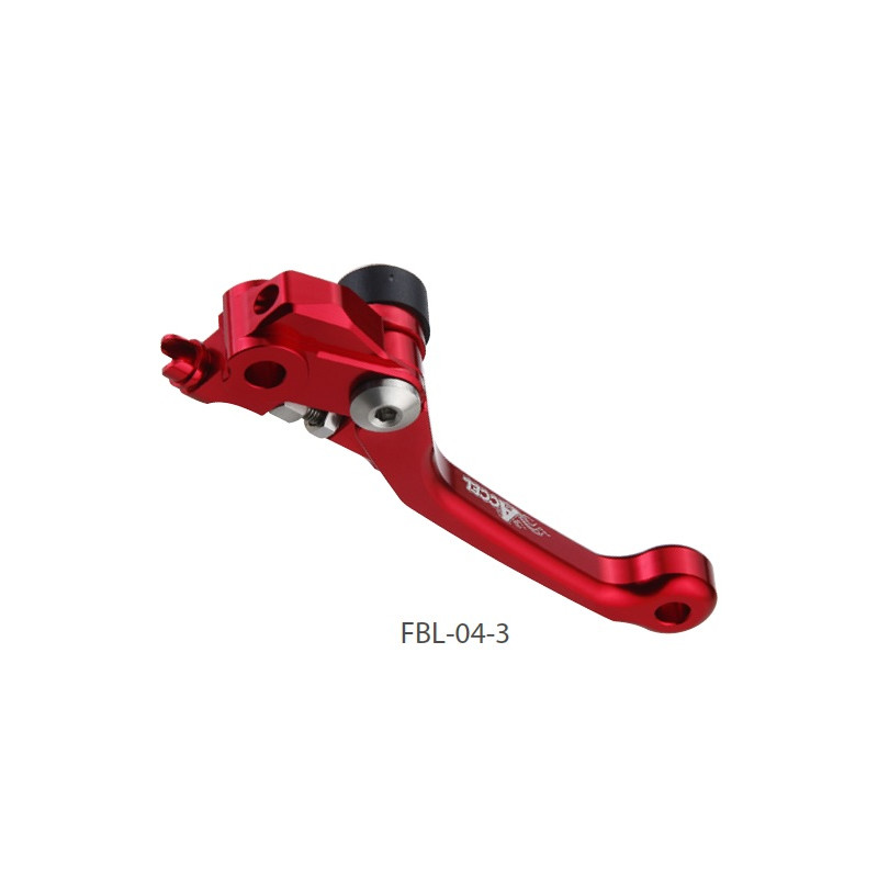 ACCEL DŹWIGNIA (KLAMKA NIEŁAMKA) HAMULCA HONDA CRF 250/450 '07-'24 KOLOR CZERWONY