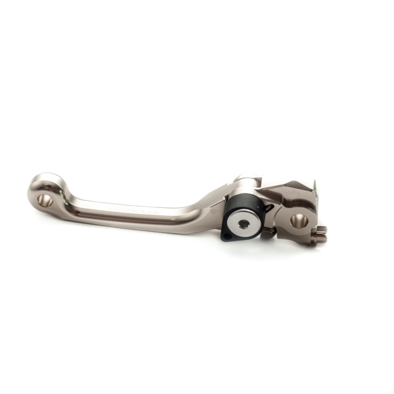 ACCEL DŹWIGNIA (KLAMKA NIEŁAMKA) HAMULCA HONDA CRF 250/450 '07-'24 KOLOR TYTANOWY - PROMOCJA