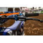 SCAR RACING KLAMKA SPRZĘGŁA (DŹWIGNIA) Z MOCOWANIEM KOMPLETNA KOLOR CZARNY/NIEBIESKI