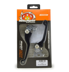 MOTO-MASTER ZESTAW DŹWIGNIA SPRZĘGŁA I HAMULCA (NIEŁAMKI) KUTE KTM/HUSQVARNA/KTM (BREMBO) KOLOR CZARNY