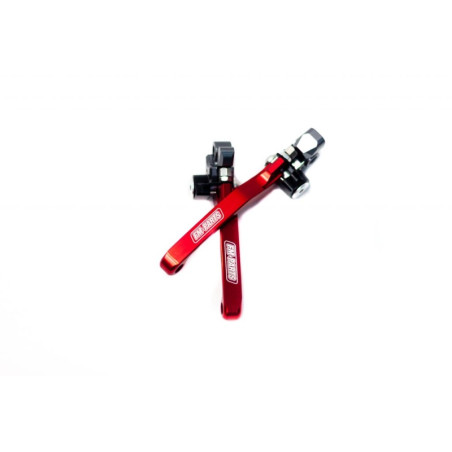 FM-PARTS ZESTAW DŹWIGNI SPRZĘGŁA I HAMULCA DO BETA RR/ X-TRAINER '13-'24 KOLOR CZERWONY