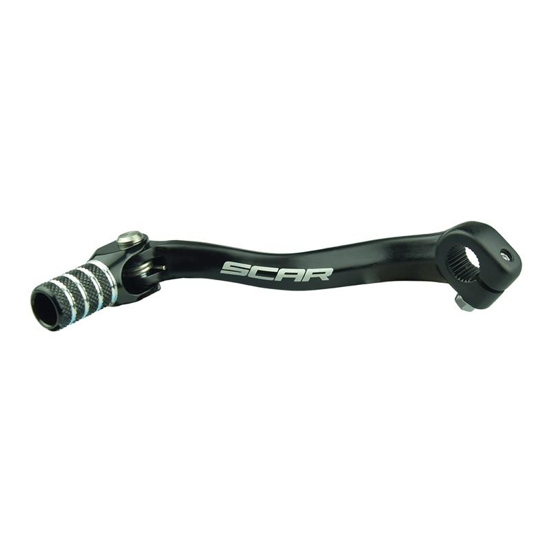 SCAR NOWY RACING DŹWIGNIA ZMIANY BIEGÓW HONDA CRF 250R '04-'09, CRF 250X '04-'19 CZARNA KOŃCÓWKA