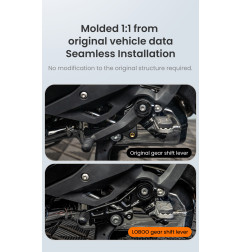 LOBOO Dźwignia zmiany biegów do BMW R1300GS (2023-), aluminiowa, CNC, czarna