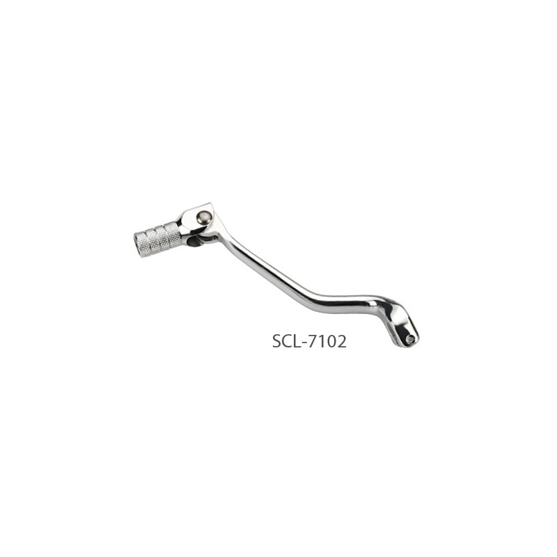 ACCEL DŹWIGNIA ZMIANY BIEGÓW HONDA CR 250 '87-'07, CR 500 '90-'04 ALUMINIOWA KOLOR SREBRNY