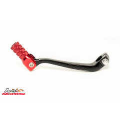 ACCEL DŹWIGNIA ZMIANY BIEGÓW HONDA CRF 450R '02-'08 ALUMINIOWA KOLOR CZARNY, KOŃCÓWKA CZERWONA