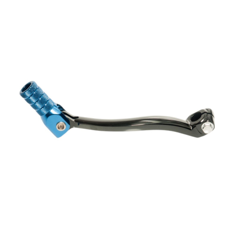 ACCEL DŹWIGNIA ZMIANY BIEGÓW YAMAHA YZF 450 '06-'13 ALUMINIOWA KOLOR CZARNY, KOŃCÓWKA NIEBIESKA (2S2-18110-00-00)