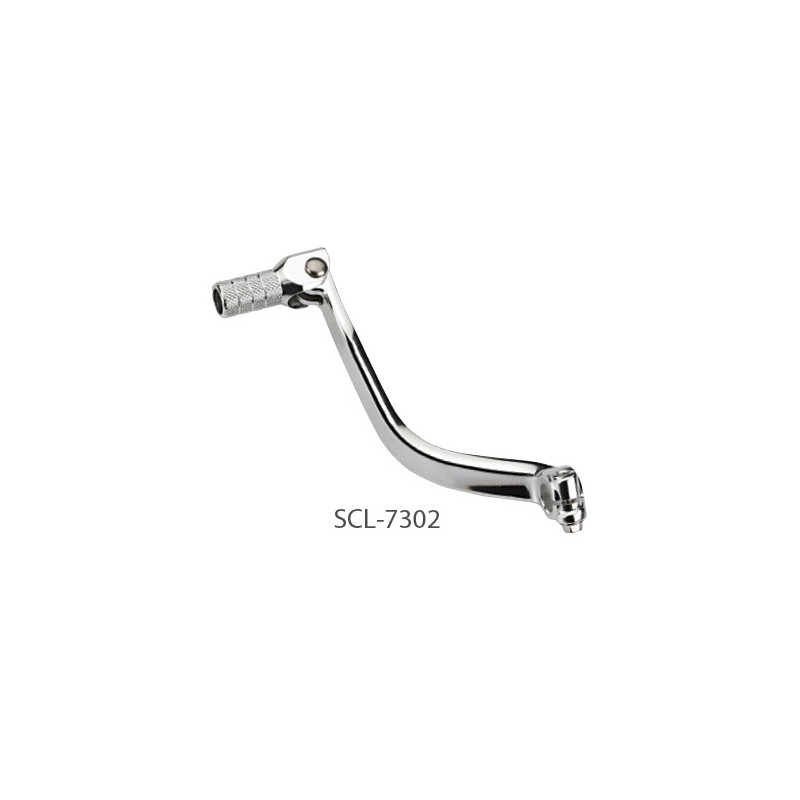 ACCEL DŹWIGNIA ZMIANY BIEGÓW SUZUKI RM 250 '89-'12 ALUMINIOWA KOLOR SREBRNY (25600-37F20)