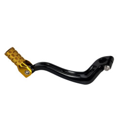 ACCEL DŹWIGNIA ZMIANY BIEGÓW BETA RR 125/250/300/350/390/430/498 '13-'24 ALUMINIOWA KOLOR CZARNY, KOŃCÓWKA ZŁOTA