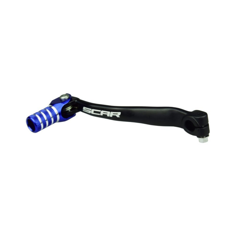 SCAR RACING DŹWIGNIA ZMIANY BIEGÓW YAMAHA YZ 65 '18-'25, YZ 85 '99-'25 KOLOR CZARNY/NIEBIESKI