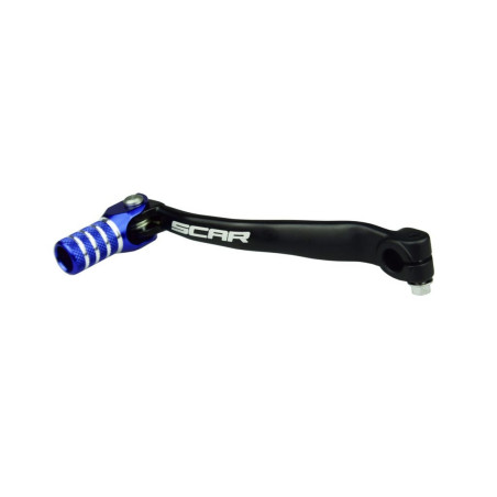 SCAR RACING DŹWIGNIA ZMIANY BIEGÓW YAMAHA YZ 65 '18-'25, YZ 85 '99-'25 KOLOR CZARNY/NIEBIESKI