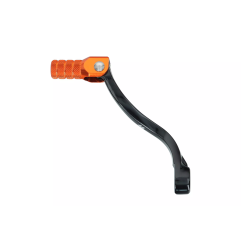 Dźwignia zmiany biegów aluminiowa HLP KTM SX 85 125 150 EXC-F SX-F 450 czarno-pomarańczowy