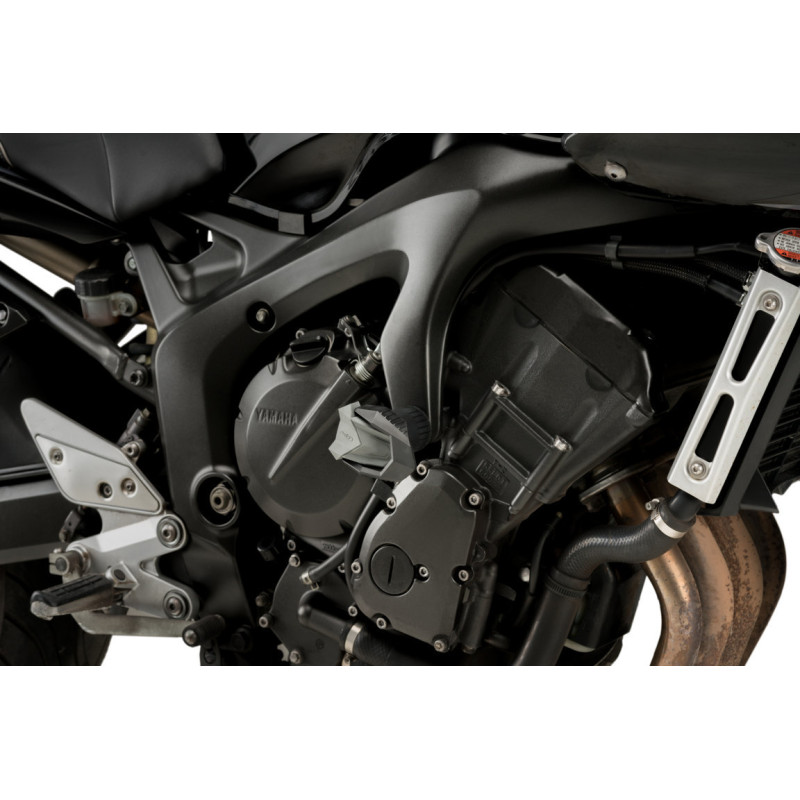 CRASH PADY PUIG DO YAMAHA FZ6 N/S/S2 04-10 CZARNE