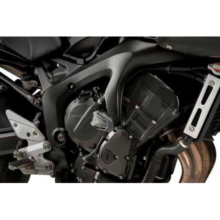 CRASH PADY PUIG DO YAMAHA FZ6 N/S/S2 04-10 CZARNE
