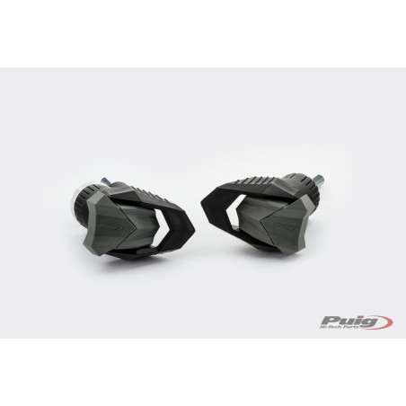 CRASH PADY PUIG DO YAMAHA FZ6 N/S/S2 04-10 CZARNE