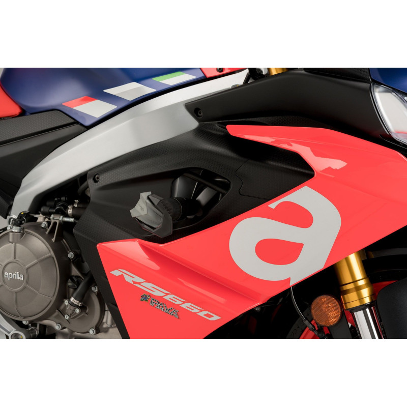 CRASH PADY PUIG DO APRILIA RS660 21-22 CZARNE