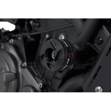 Crash pady zestaw Yamaha XSR700, czarny