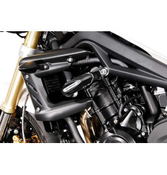 Crash pady zestaw Triumph szosowy Triple 675, czarny
