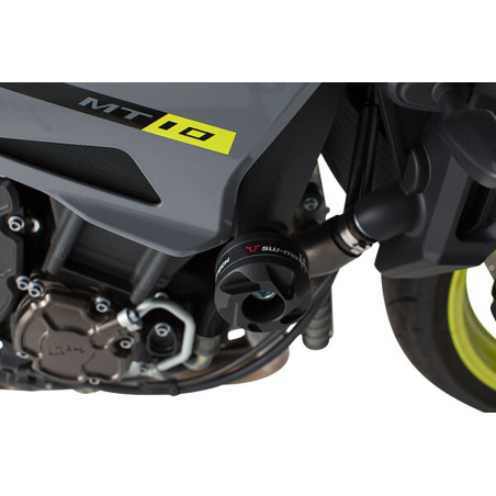 Crash pady zestaw Yamaha MT-10, czarny