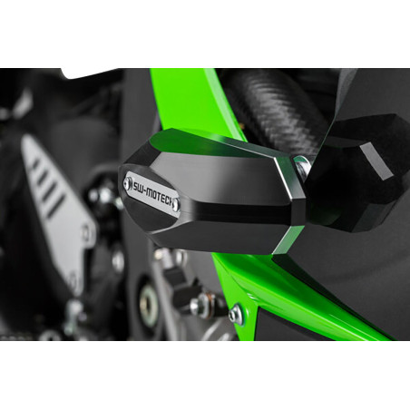 Crash pady zestaw Kawasaki Ninja ZX-6R 636, czarny