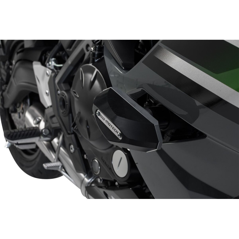 Crash pady zestaw Kawasaki Ninja 650, czarny