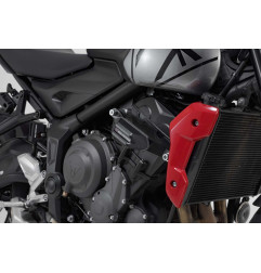 Crash pady zestaw Triumph Trident 660 Tiger 660, czarny