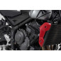 Crash pady zestaw Triumph Trident 660 Tiger 660, czarny