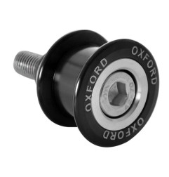 OXFORD SPINNERS PREMIUM ROLKI (SLIDERY) WKRĘCANE DO WAHACZA M6X1 Z ŁOŻYSKIEM KOLOR CZARNY