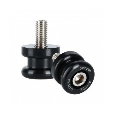 OXFORD BOBBINS ROLKI (SLIDERY) WKRĘCANE DO WAHACZA M12X1,25 KOLOR CZARNY