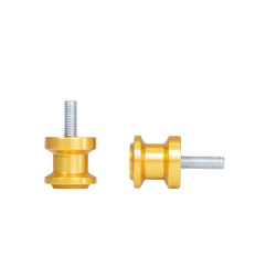 BIKETEC ROLKI (SLIDERY) WKRĘCANE DO WAHACZA M6X1 KOLOR ZŁOTY (1690166100)
