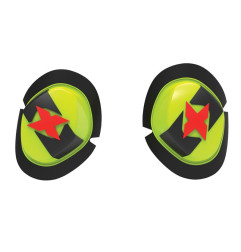 OXFORD SLIDERY DO KOMBINEZONU SKÓRZANEGO ICON KOLOR CZARNY/ŻÓŁTY FLUO