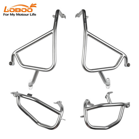 LOBOO Gmole do motocykla BMW F850GS (2023-) srebrne