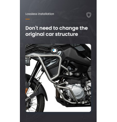LOBOO Gmole do motocykla BMW F800GS (2023-) czarne