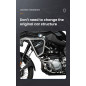LOBOO Gmole do motocykla BMW F850GS (2023-) srebrne LOBOO Gmole do motocykla BMW F850GS (2023-) srebrne
