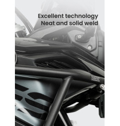 LOBOO Gmole do motocykla BMW F850GS (2023-) srebrne