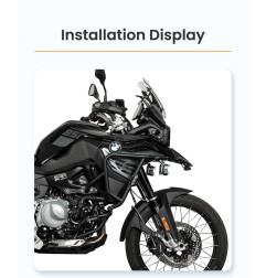 LOBOO Gmole do motocykla BMW F800GS (2023-) czarne