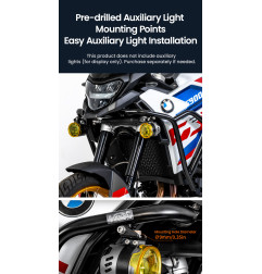 LOBOO Gmole górne do BMW F900GS (2024-) czarne