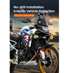 LOBOO Gmole dolne do BMW F900GS (2024-) czarne