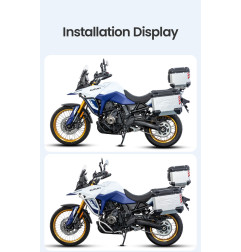 LOBOO Gmole do SUZUKI 800DE (2024-) Czarne