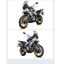 LOBOO Gmole boczne oraz osłony chłodnicy do CFMOTO 700MT ADV (2025-) czarne