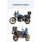 LOBOO Gmole górne do BMW F900GS (2024-) czarne