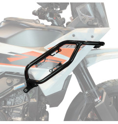 Gmole ochronne zbiornika paliwa do KTM 390 ADVENTURE 2025-26 GLOSS BLACK czarny połysk