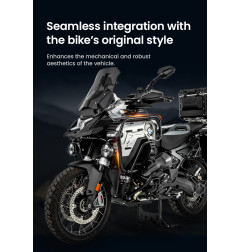 LOBOO Gmole górne do BMW R1300GS ADVENTURE (2024-) czarne