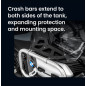 LOBOO Gmole górne do BMW R1300GS ADVENTURE (2024-) czarne