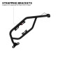 Gmole ochronne zbiornika paliwa do KTM 390 ADVENTURE 2025-26 GLOSS BLACK czarny połysk
