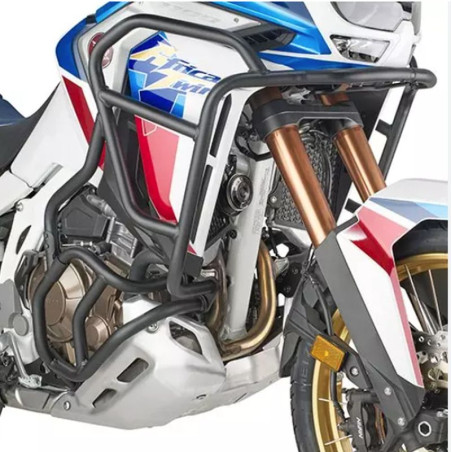 KAPPA GMOLE OSŁONY SILNIKA HONDA CRF 1100L Africa Twin '20-'23 CZARNE - GÓRNE